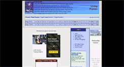 Desktop Screenshot of living-praises.com